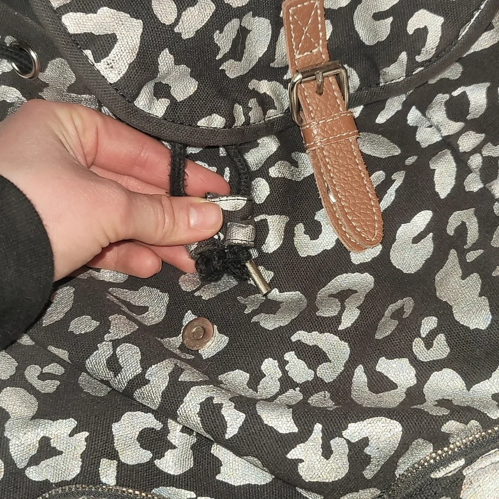 Pink Drawstring Backpack - Picture 8 of 9